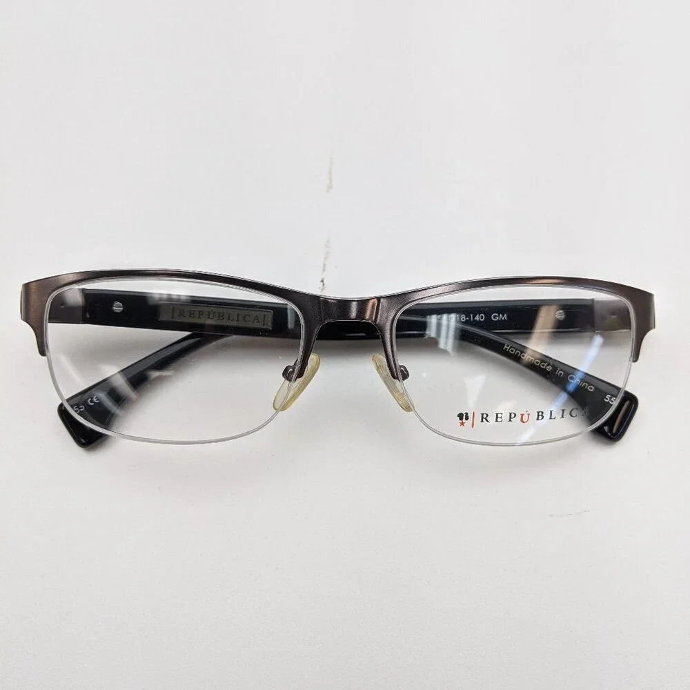 🕶️ Republica JTOWN Semi-Rimless Eyeglasses 54/18-140 / JLE606🕶️